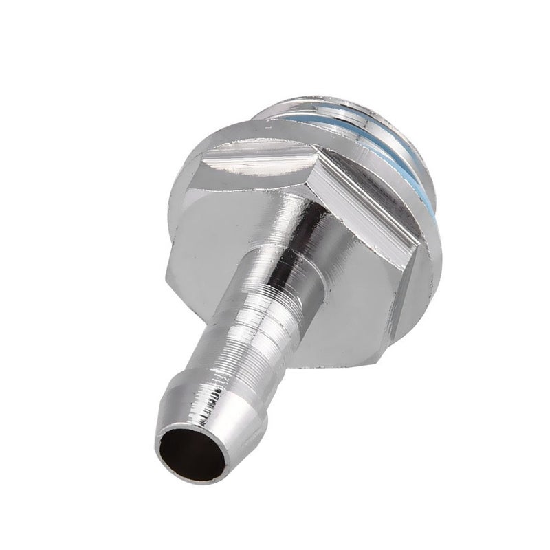 Serounder 6 قطع محول تركيب بارب G1/4"، OD 6 مم تركيب بارب لتبريد المياه للكمبيوتر، تركيب بارب أنبوب مرن بخيط G1/4، موصل تركيب بارب لنظام أنبوب تبريد المياه للكمبيوتر (11 مم) - Image 5
